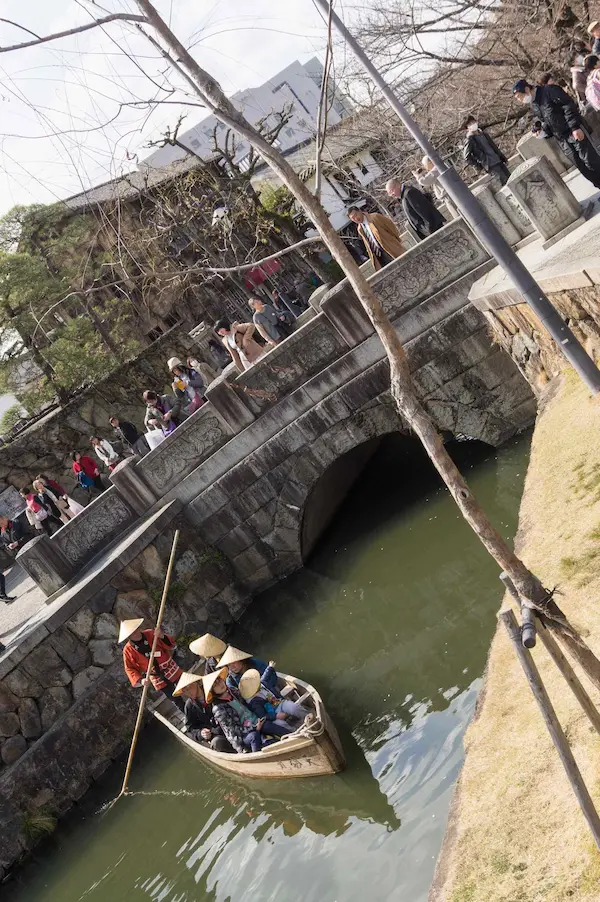 Boat and bridge